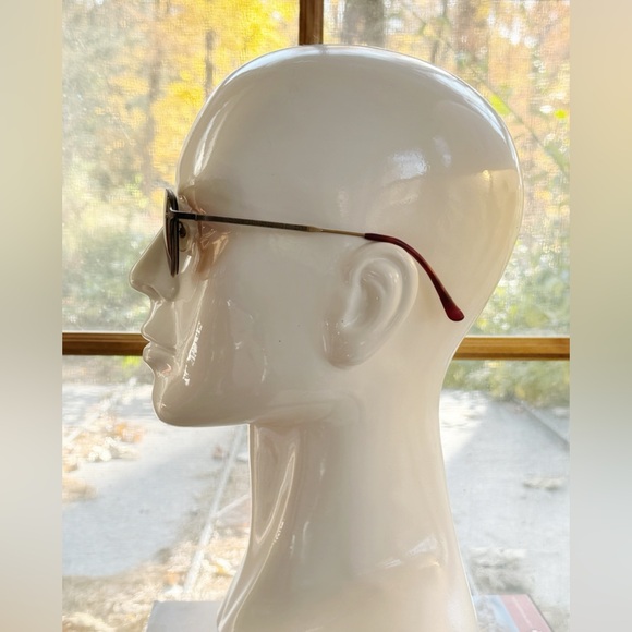 Vintage Matsuda Antique Bronze Eyeglass Frames, Unisex - Picture 8 of 15